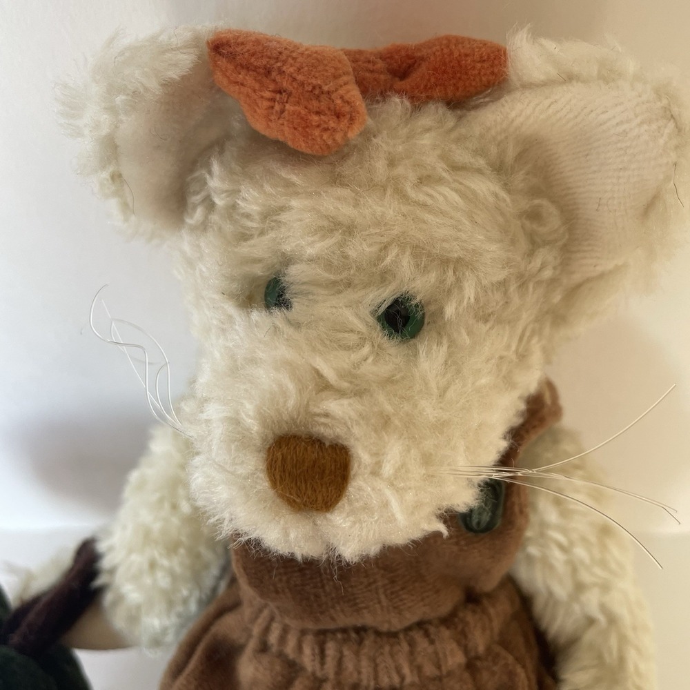 Boyds Bears Felina B. Catterwall 8" Bear with Pumpkin J.B. Bean & Associates NWT - Picture 9 of 12